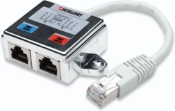 Екраниран разклонител RJ45 x2