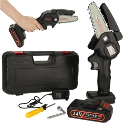 Акумулаторен мини верижен трион в куфар