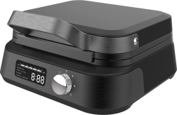 Máltec гофретник с регулиране на мощността и LCD дисплей 2200 W