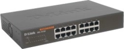 Суич D-Link 16-портов 10/100/1000 Mbps