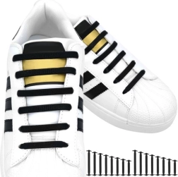 Силиконови връзки за обувки без завързване - комплект 16 бр.