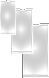 Self-adhesive spine label 75 × 25 mm, 12 pcs