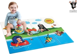 Сгъваема пяна постелка с мотив Къртичето