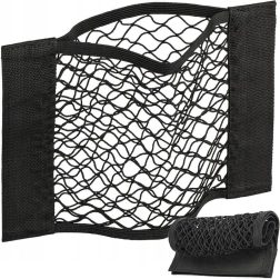 Мрежа за багажника на кола с закрепване с велкро