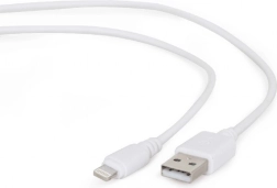 White USB cable 8-pin 1m