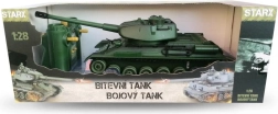 RC танк с инфра битка – зелен