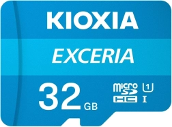 MicroSD карта 32 GB KIOXIA EXCERIA UHS-I U1 + адаптер