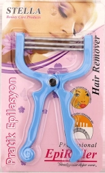 Ръчен епилатор за лице - син