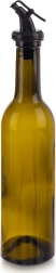 Glass oil and vinegar bottle with dispenser 380 ml