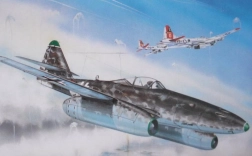 Модел на самолет Messerschmitt Me 262 A-1a 1:72