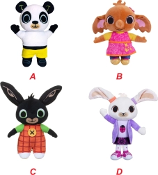 BING plush characters: Bing, Sula and Pando 20 cm