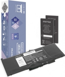 MITSU Battery for Dell Latitude 7390 and 7490, 5800 mAh, 44 Wh
