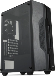 Компютърна кутия iBOX Cetus 908 със закалено стъкло и LED