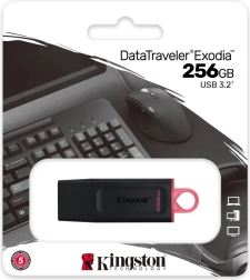 USB флаш памет DataTraveler Exodia 256GB USB 3.2 Gen 1