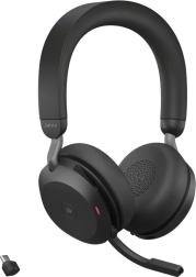 Jabra Evolve2 75 Wireless Headphones with Charging Stand