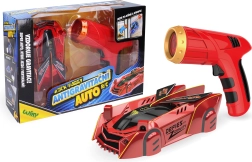 Rock Buggy антигравитационна RC кола с лазер 15 см червена