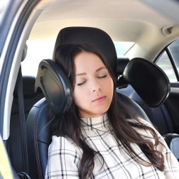 Странична опора за глава за автомобил за удобен сън