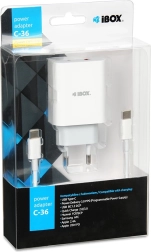 IBOX C-36 Wall Charger USB‑C PD 20W