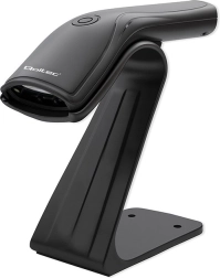 Лазерен скенер за 1D баркодове с USB и стойка