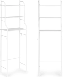 Висок шкаф за баня с 3 рафта, алуминиева конструкция