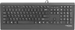 Клавиатура Natec Barracuda Slim черна USB