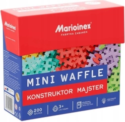 Конструктор MARIOINEX MINI WAFFLE KONSTRUKTOR MAJSTER – 200 елемента