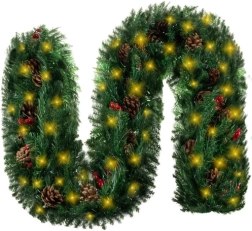 Коледна гирлянда 270 см с LED светлини RUHHY