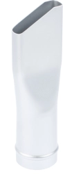 Action nozzle for fireplace ash vacuum