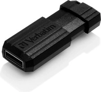 USB флаш памет Verbatim PinStripe 32GB черен