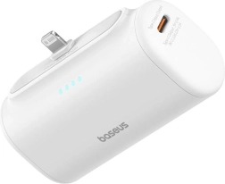 Baseus Compact Power Bank 5000 mAh 20 W White