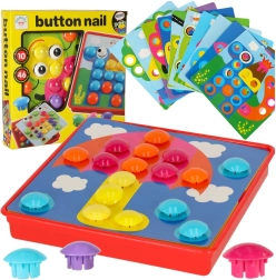 Образователна щипкова мозайка, 57 части