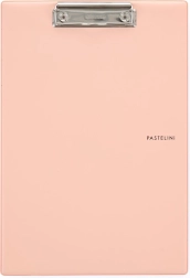 Папка с клип A4 PASTELINI в кайсиево оранжев цвят