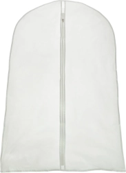 Предпазен калъф за дрехи 60 × 100 см с цип – Прозрачен