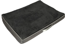 Ортопедично водоустойчиво легло тип постелка за куче и котка 90 × 70 × 10 см, сиво