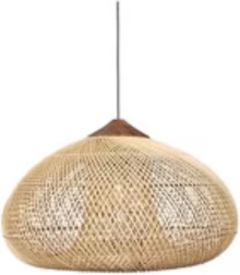 Hanging Rattan Light 50 cm – Natural