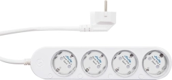 Умна разклонителна лента Shelly Power Strip 4 Gen4 с поддръжка на Zigbee и Matter