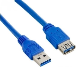 USB 3.0 Extension Cable AM–AF 1.8 m Blue