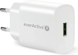 White USB Charger 18W QC3.0