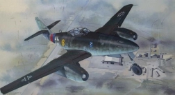 Пластмасов модел на самолет Messerschmitt Me 262 A-1a / Avia S-92 HI TECH 1:72