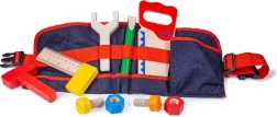 Bigjigs Toys дървени инструменти на детски колан