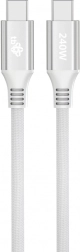 USB C - USB C Cable 1m white with 240W power