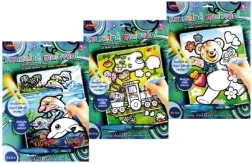 Вълшебно рисуване с вода – Веселото влакче