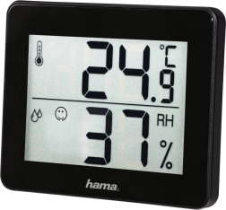 Дигитален термометър и влагомер Hama TH‑130, черен