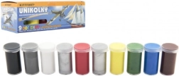 Unikolky моделарски бои – комплект 9 цвята + матов лак безплатно