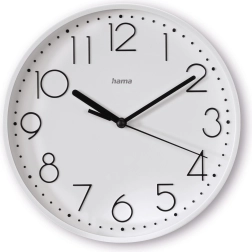 Wall Clock Hama Salina 22cm White