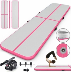 Inflatable gymnastic airtrack mat 500 × 100 × 10 cm
