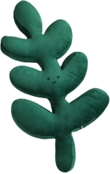 Декоративна плюшена възглавница във форма на листо – Тип 1