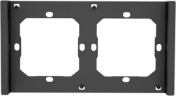 Frame for Double Switch Sonoff M5 80 Graphite/Black