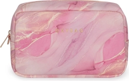 EMILY Pink Marble Cosmetic Bag (20 × 13 × 5 cm)