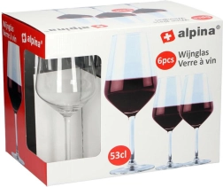 Alpina Red Wine Glasses 530 ml (6 pcs)